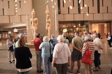 الأحد القادم بدء تطبيق نظام الحجز المسبق بالمواعيد الزمنية لتنظيم الزيارة بالمتحف المصري الكبير الأحد القادم بدء تطبيق نظام الحجز المسبق بالمواعيد الزمنية لتنظيم الزيارة بالمتحف المصري الكبير