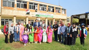 انطلاق فعاليات مسابقة وزارة التعليم لمحات من الهند باستاد بورسعيد الرياضي صور