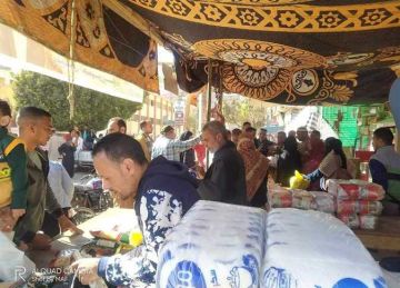 ضبط 366 مخالفة تموينية خلال حملات في أسواق المنيا