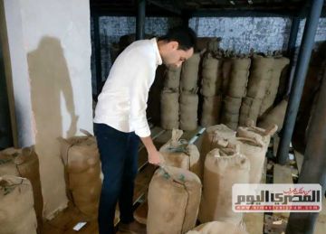 ضبط أكثر من 30 طن جبنة رومي مجهولة الهوية بمركز دسوق في كفرالشيخ