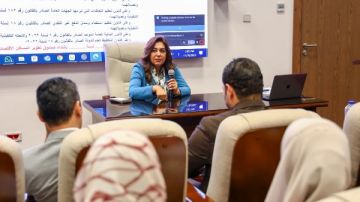 منال عوض: نسعى لبناء كوادر حكومية قادرة على تطبيق مبادئ الحوكمة الرشيدة