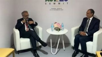 وزير الخارجية يلتقى مع نظيره البرتغالى على هامش أعمال القمة الأفريقية الأوروبية