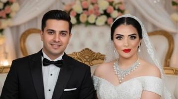 راندا البحيري عن صورة زفاف حورية فرغلي: يارب متكونش الصورة بالذكاء الاصطناعي