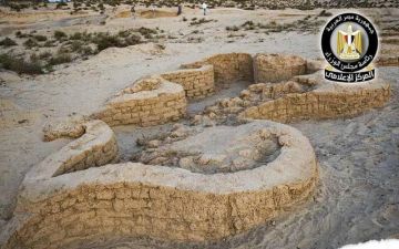 كشف أثري جديد في مصر بتل الخروبة.. قلعة ضخمة تعود لعصر الدولة الحديثة