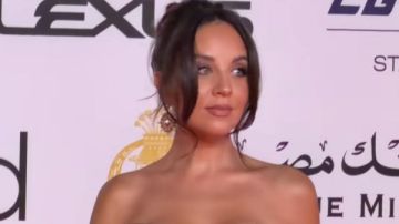 مريم الخشت تستعرض جمالها بحفل ختام مهرجان القاهرة السينمائي