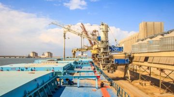 ميناء دمياط يستقبل 10 سفن حاويات وبضائع عامة