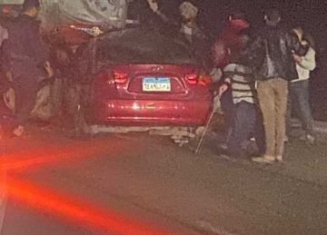 إصابة 5 أشخاص في تصادم ميكروباص وملاكي بـ القليوبية