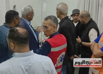 خروج معظم مصابي حادث الأتوبيس السياحي في رأس غارب.. وإخلاء سبيل السائق