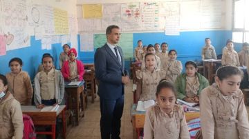 لمتابعة الانضباط.. وكيل تعليم كفر الشيخ يتفقد مدارس إدارة شرق صور لمتابعة الانضباط.. وكيل تعليم كفر الشيخ يتفقد مدارس إدارة شرق صور