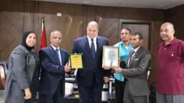 مدرسة نجع الجزيرة بقنا تحصل على مركز متقدم بجائزة التميز المؤسسي