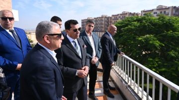 وزير الرياضة ومحافظ الإسماعيلية يتابعان أعمال مركز الابتكار الشبابي وزير الرياضة ومحافظ الإسماعيلية يتابعان أعمال مركز الابتكار الشبابي