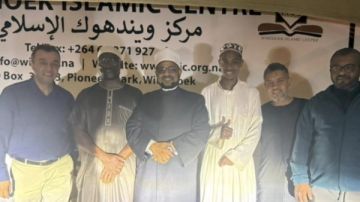 أمين البحوث الإسلامية يختتم جولته بويندهوك بزيارة المركز الإسلامي في ناميبيا 