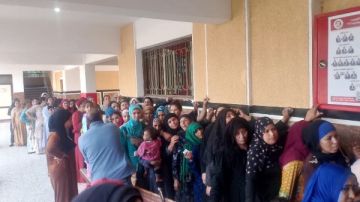 السيدات يتصدرن لجان التصويت بسمالوط بالمنيا.. صور السيدات يتصدرن لجان التصويت بسمالوط بالمنيا.. صور