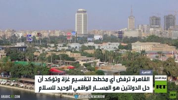 القاهرة: حل الدولتين هو المسار الواقعي القاهرة: حل الدولتين هو المسار الواقعي