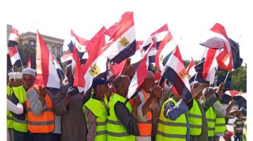 انتخابات النواب 2025.. مظاهرة انتخابية في حب مصر بمدينة 6 أكتوبر