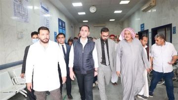 نائب وزير الصحة يتفقد مستشفى الضبعة المركزي للاطمئنان على جاهزية الخدمات الطبية للمواطنين