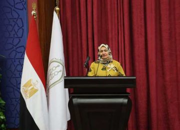 نهلة الصعيدي تدعو خريجي البعوث الإسلامية إلى حمل رسالة الأزهر إلى العالم برحمة ووسطية