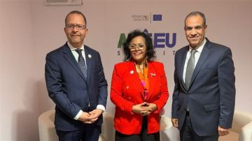 وزير الخارجية يعرب عن تطلع مصر إلى تعميق الشراكة القائمة مع وكالة النيباد