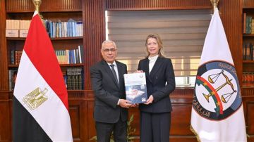 النائب العام يبحث مع الممثلة الخاصة للاتحاد الأوروبي تعزيز التعاون في مجال حقوق الإنسان