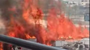 تفاصيل حريق فناء مدرسة الصنايع بمطروح: عطل الدراسة بالفترة المسائية