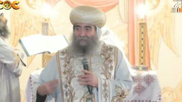 صلاة قداس تذكار تجليس البابا تواضروس الثاني من كنيسة قانون الإيمان