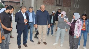 محافظ القليوبية يتفقد أعمال رصف وتطوير شوارع الخانكة محافظ القليوبية يتفقد أعمال رصف وتطوير شوارع الخانكة