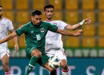 موعد مباراة العراق ضد الإمارات والقنوات الناقلة في إياب ملحق آسيا لـ كأس العالم 2026 موعد مباراة العراق ضد الإمارات والقنوات الناقلة في إياب ملحق آسيا لـ كأس العالم 2026
