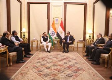 وزير الصحة يستقبل نظيره الهندي لتبادل الخبرات في صناعة الأدوية وتوسيع الاستثمارات الطبية