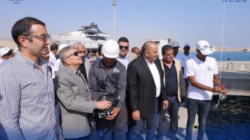أسامة ربيع يشهد تدشين باكورة إنتاج شركة قناة السويس من اليخوت السياحية
