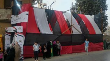 إقبال متوسط من الناخبين للتصويت في لجنة مركز شباب القصبجي بالجيزة