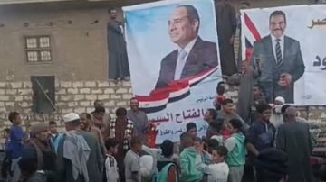 بهتافات بنحبك يا سيسى.. احتفالات ومسيرات أمام مقرات المرشحين بقنا ابتهاجا بإعادة الانتخابات