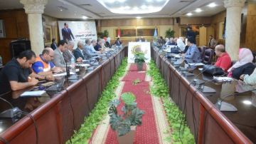 محافظ الغربية يستقبل وفد المجلس القومي لحقوق الإنسان في ختام زيارتهم للمحافظة محافظ الغربية يستقبل وفد المجلس القومي لحقوق الإنسان في ختام زيارتهم للمحافظة