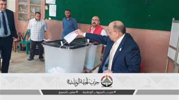 نائب رئيس حزب الجبهة يدلي بصوته في انتخابات النواب 2025