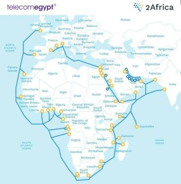 المصرية للاتصالات تعلن اكتمال مشروع الكابل البحري 2Africa المصرية للاتصالات تعلن اكتمال مشروع الكابل البحري 2Africa