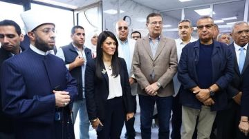 جولة وزارية في جنوب سيناء تشمل افتتاح بنك الأصول الوراثية ومشروعات تحلية المياه جولة وزارية في جنوب سيناء تشمل افتتاح بنك الأصول الوراثية ومشروعات تحلية المياه