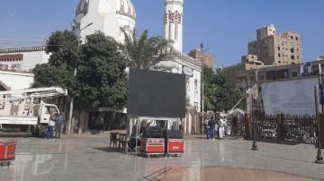 احتفالات مؤمنة .. مديرية أمن سوهاج تستعد لبث افتتاح المتحف المصري الكبير