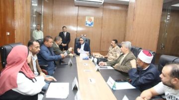 في ثاني أيام التصويت.. نائب محافظ الوادي الجديد تتابع انتظام فتح لجان انتخابات النواب