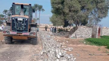 أجهزة مدن أكتوبر وبرج العرب والنوبارية الجديدة تواصل حملات منع مخالفات البناء