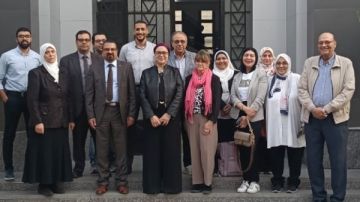 الصحة الحيوانية يستقبل خبراء فريدريش لوفلر الألماني لتعزيز التعاون وتبادل الخبرات