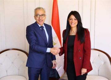 المشاط تبحث مع وزير الاقتصاد والتجارة اللبناني سبل تعزيز التعاون الاستثماري والتجاري المشاط تبحث مع وزير الاقتصاد والتجارة اللبناني سبل تعزيز التعاون الاستثماري والتجاري