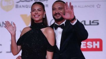 بعد شائعة الطلاق.. أحمد خالد صالح وهنادي مهنا في مهرجان القاهرة السينمائي