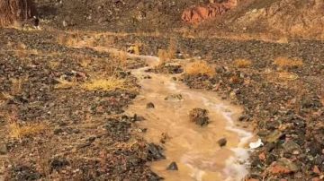 سحب كثيفة.. أمطار متوسطة على وادي مجيرح بجنوب سيناء سحب كثيفة.. أمطار متوسطة على وادي مجيرح بجنوب سيناء