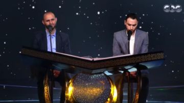 مصطفى حسني يحسم اختلاف لجنة التحكيم ويختار الفائز في دولة التلاوة.. فيديو مصطفى حسني يحسم اختلاف لجنة التحكيم ويختار الفائز في دولة التلاوة.. فيديو