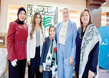سفيرة المحبة والسلام.. تكريم خاص لـ الطفلة الفلسطينية ريتاج من القومي للطفولة والأمومة 