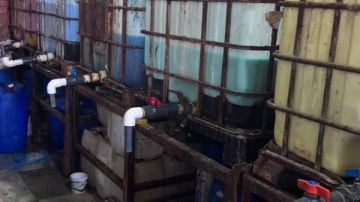 المنوفية..ضبط كيان مخالف لإنتاج المنظفات والتحفظ على 6 طن مواد خام