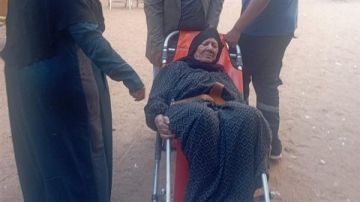 رغم ظروفها الصحية.. مسنة تدلي بصوتها أمام لجان القناطر الخيرية بالقليوبية رغم ظروفها الصحية.. مسنة تدلي بصوتها أمام لجان القناطر الخيرية بالقليوبية