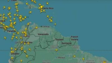 فلايت رادار: خلو المجال الجوي فوق فنزويلا من الطائرات