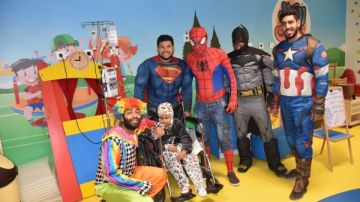 في يومهم العالمي.. شفاء الأورمان تسعد أطفال السرطان باحتفالية سبايدر مان وعرائس ديزني