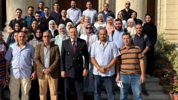 قافلة تنموية شاملة من جامعة القاهرة لقرية أم خنان بالحوامدية قافلة تنموية شاملة من جامعة القاهرة لقرية أم خنان بالحوامدية