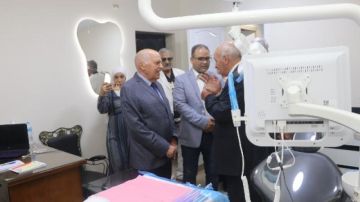 الزناتي يفتتح عيادات طبية جديدة للمعلمين.. ويشهد تكريم 10 مديرين مدارس